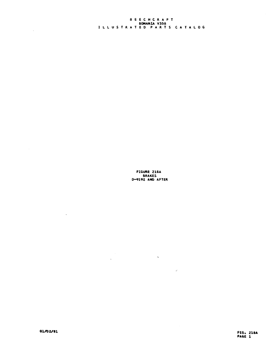 Aviation Part 0-9L92 for Beechcraft V35 Aircraft