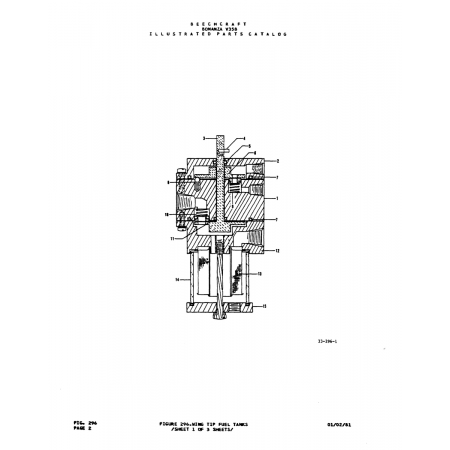 Aviation Part (33-296-1) — Beechcraft V35 Aviation Part (33-296-1) — Beechcraft V35