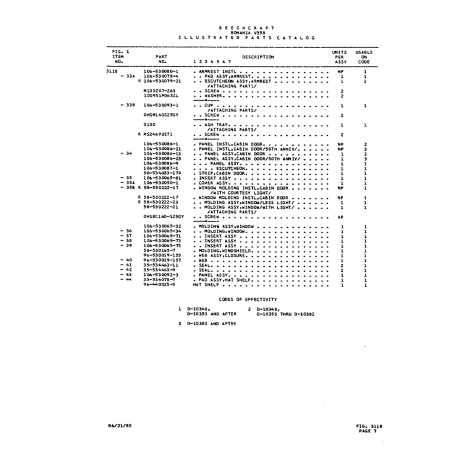 Aviation Part (106-5) — Beechcraft V35