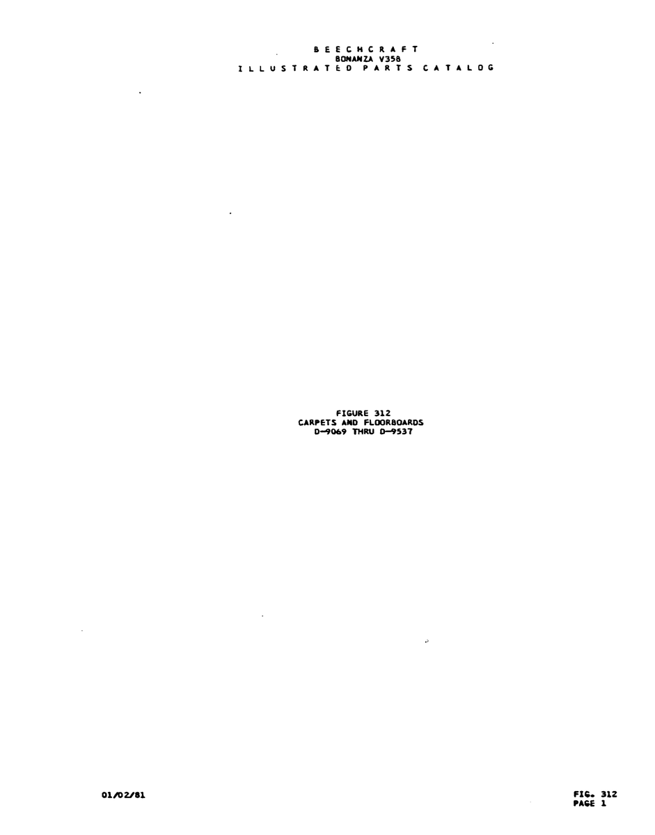 Aviation Part 040A9 for Beechcraft V35 Aircraft