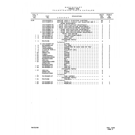 Aviation Part (100943250270) — Beechcraft V35