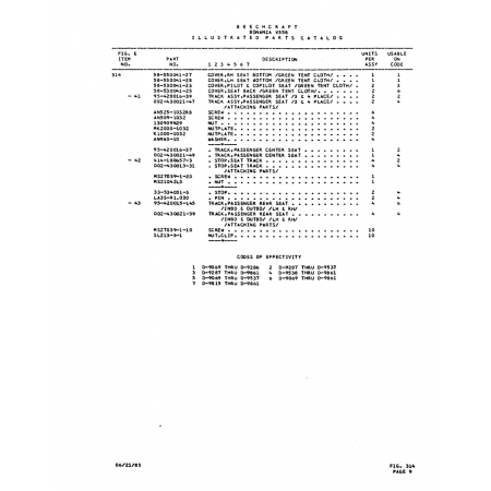 Aviation Part (002-430021-47) — Beechcraft V35 Aviation Part (002-430021-47) — Beechcraft V35