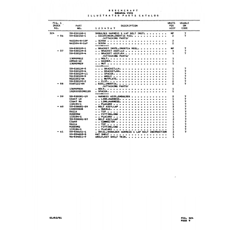 Aviation Part (130909812) — Beechcraft V35 Aviation Part (130909812) — Beechcraft V35