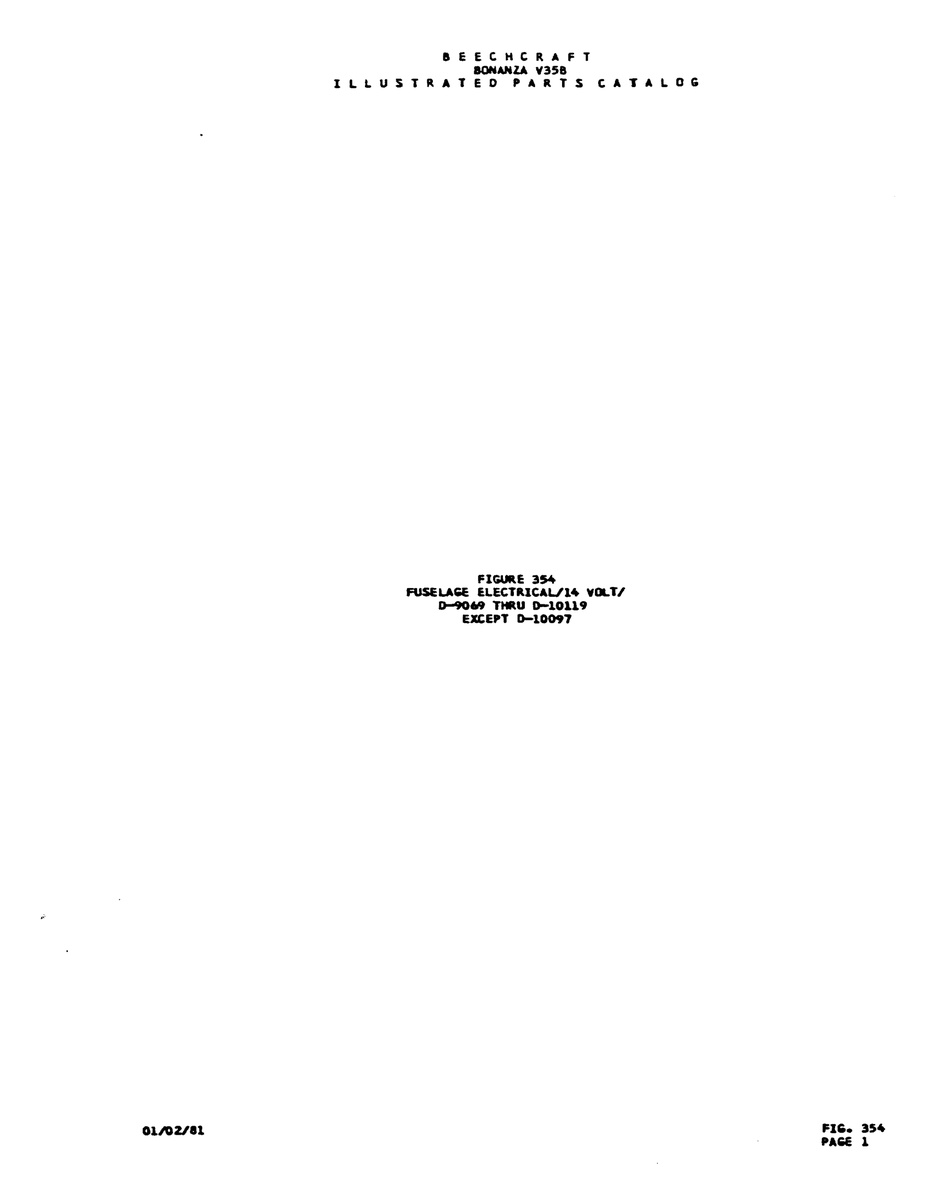 OLECfRIC*V~ 9069/ 60551606 for Beechcraft V35 Aircraft