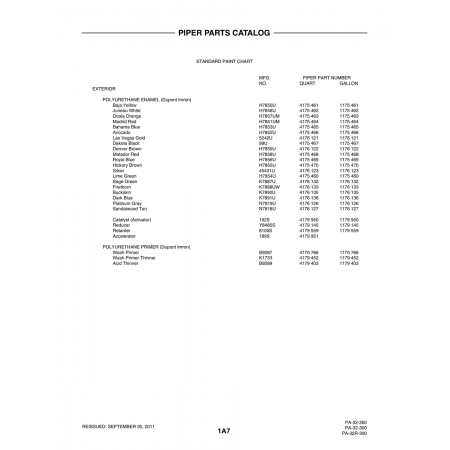Aviation Part (45431U) — Piper PA-32-260 Aviation Part (45431U) — Piper PA-32-260