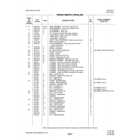 Aviation Part 38169-00 for Piper PA-32-260 Aircraft Aviation Part 38169-00 for Piper PA-32-260 Aircraft