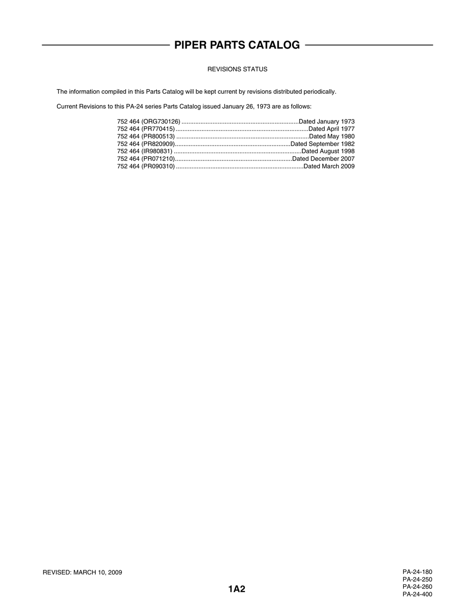 Wing Installation PA-24400 for Piper PA-32-260 Aircraft
