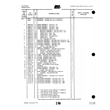 Aviation Part (26208-00) — Piper PA-32-260 Aviation Part (26208-00) — Piper PA-32-260
