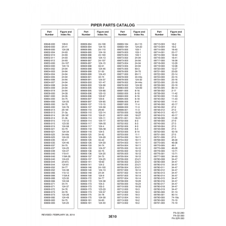 Aviation Part (69704-003) — Piper PA-32-260 Aviation Part (69704-003) — Piper PA-32-260