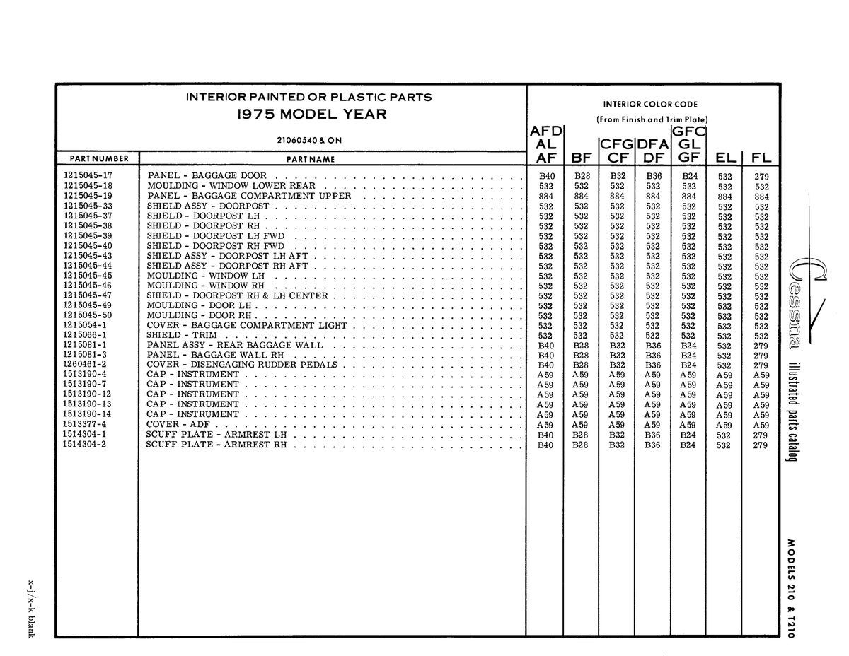 Aviation Part 1513377-4 for Cessna T210F Aircraft