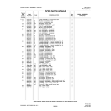 Upper Cockpit Ae Channel 68342-10 for Piper PA-32-260 Aircraft