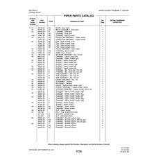 Piper Aircraft Part 68323-01 for Piper PA-32-260 Aircraft