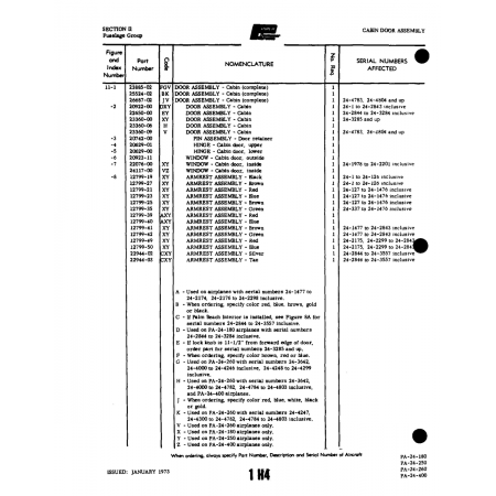 Aviation Part (25524-02) — Piper PA-32-260 Aviation Part (25524-02) — Piper PA-32-260