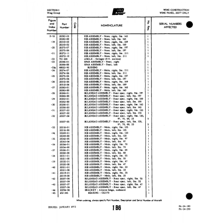 Aviation Part (20310-03) — Piper PA-32-260 Aviation Part (20310-03) — Piper PA-32-260