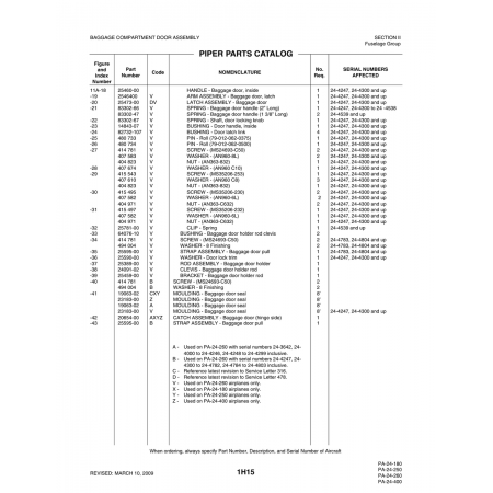 Aviation Part (24091-02) — Piper PA-32-260