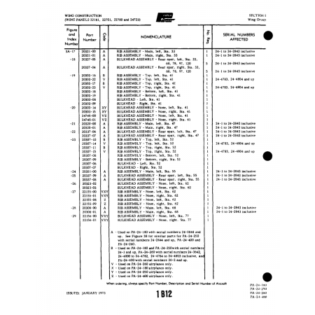 Aviation Part (22155-08) — Piper PA-32-260 Aviation Part (22155-08) — Piper PA-32-260
