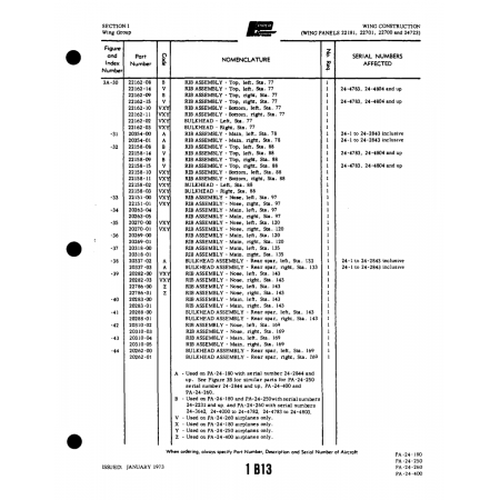 Aviation Part (22158-11) — Piper PA-32-260 Aviation Part (22158-11) — Piper PA-32-260
