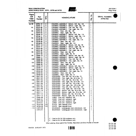 Aviation Part (22778-00) — Piper PA-32-260 Aviation Part (22778-00) — Piper PA-32-260