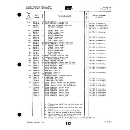 Aviation Part (22334-00) — Piper PA-32-260 Aviation Part (22334-00) — Piper PA-32-260