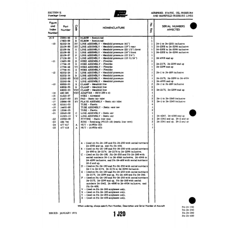 Aviation Part (22109-03) — Piper PA-32-260 Aviation Part (22109-03) — Piper PA-32-260