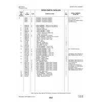 Aviation Part 99096-03 for Piper PA-32-260 Aircraft Aviation Part 99096-03 for Piper PA-32-260 Aircraft