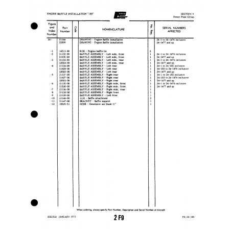 Aviation Part (21136-00) — Piper PA-32-260