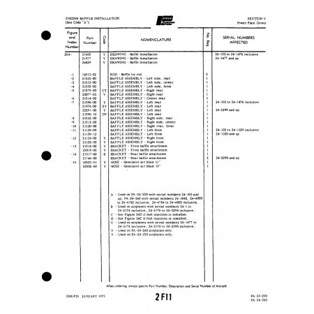 Aviation Part (23077-03) — Piper PA-32-260 Aviation Part (23077-03) — Piper PA-32-260