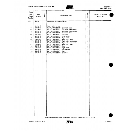 Aviation Part (22874-00) — Piper PA-32-260 Aviation Part (22874-00) — Piper PA-32-260
