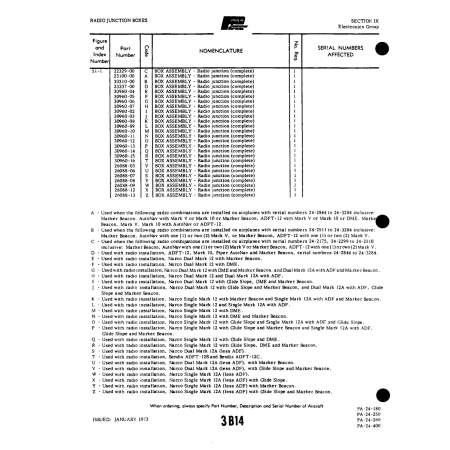 Aviation Part (22329-00) — Piper PA-32-260