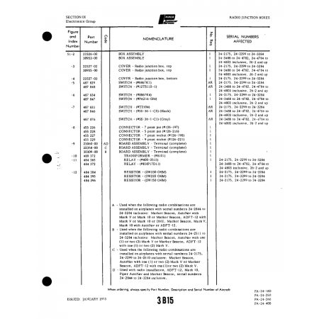 Aviation Part (22326-00) — Piper PA-32-260