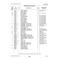 Aviation Part 62833-11 for Piper PA-32-260 Aircraft Aviation Part 62833-11 for Piper PA-32-260 Aircraft