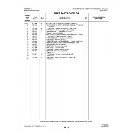 Aviation Part (108-1) — Piper PA-32-260 Aviation Part (108-1) — Piper PA-32-260