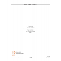 Aviation Part 1975-1978 for Piper PA-32-260 Aircraft Aviation Part 1975-1978 for Piper PA-32-260 Aircraft