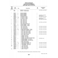 Aviation Part 99466-08 for Piper PA-28-161 Warrior Aircraft Aviation Part 99466-08 for Piper PA-28-161 Warrior Aircraft