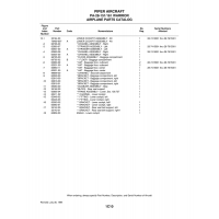 Aviation Part 62660-11 for Piper PA-28-161 Warrior Aircraft Aviation Part 62660-11 for Piper PA-28-161 Warrior Aircraft