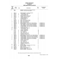 Aviation Part 35944-15 for Piper PA-28-181 Archer Aircraft Aviation Part 35944-15 for Piper PA-28-181 Archer Aircraft