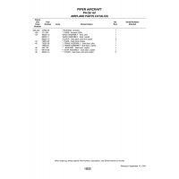 Aviation Part 36A-42b for Piper PA-28-181 Archer Aircraft