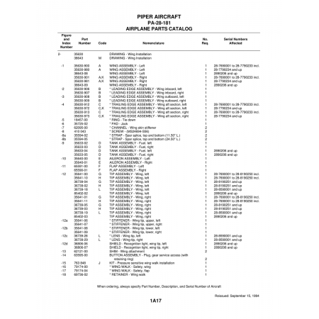 Forward Fuel System Installation (2890206) — Piper PA-28-181 Archer Forward Fuel System Installation (2890206) — Piper PA-28-181 Archer