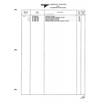 Aviation Part DE-0002-501 for American AA-1 Aircraft Aviation Part DE-0002-501 for American AA-1 Aircraft