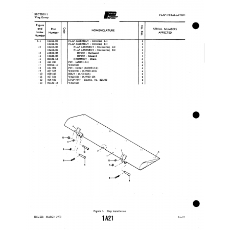 Aviation Part (11682-00) — Piper PA-22 Aviation Part (11682-00) — Piper PA-22