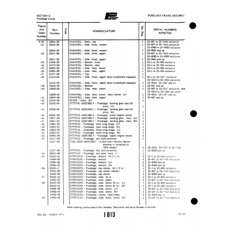 Aviation Part (1314--03) — Piper PA-22 Aviation Part (1314--03) — Piper PA-22