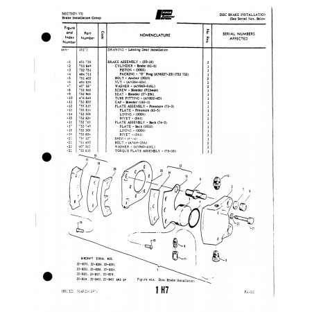 Aviation Part (T52965) — Piper PA-22 Aviation Part (T52965) — Piper PA-22