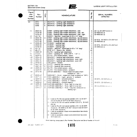 Aviation Part (14565-02) — Piper PA-22