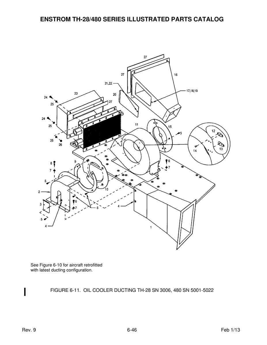 Figure 6 5001-5022 for Enstrom Helicopter Corp The 480 Aircraft