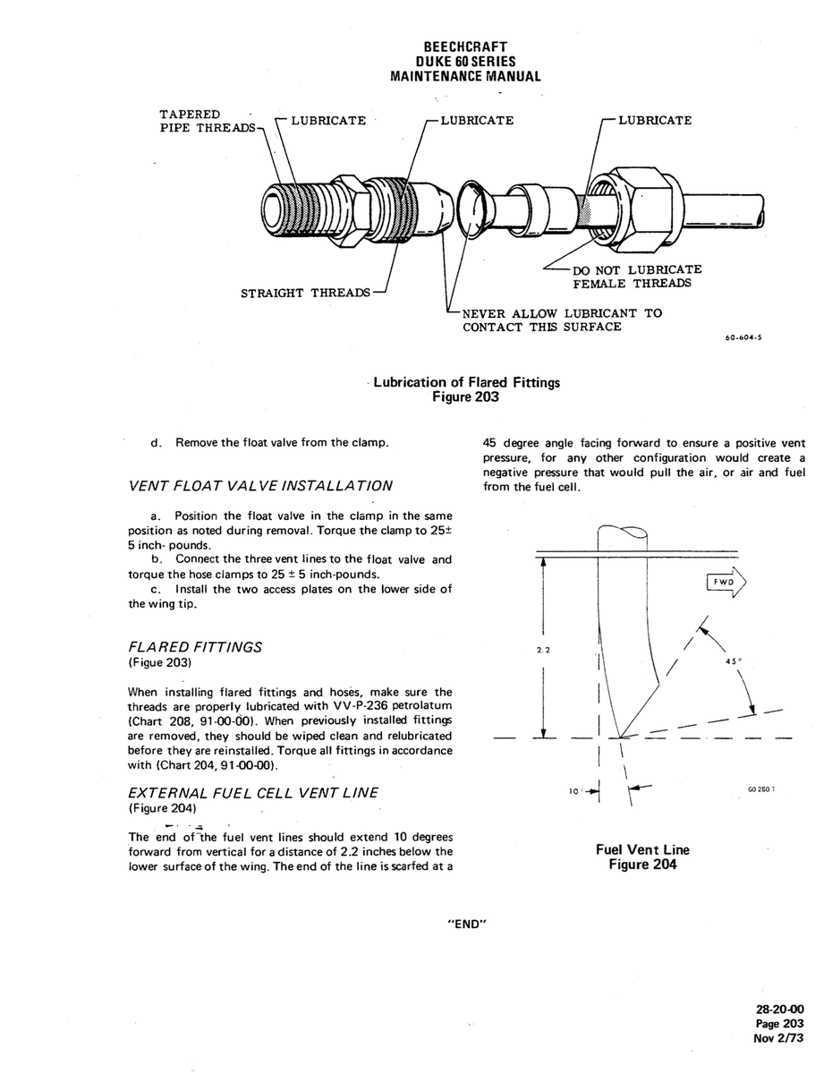 Aviation Part 0-604-5 for Beechcraft 60 Aircraft