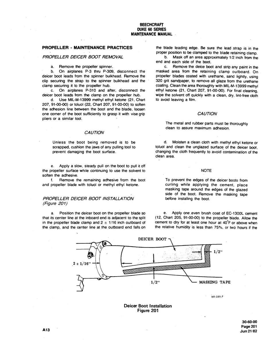 Aviation Part 60-251-7 for Beechcraft 60 Aircraft