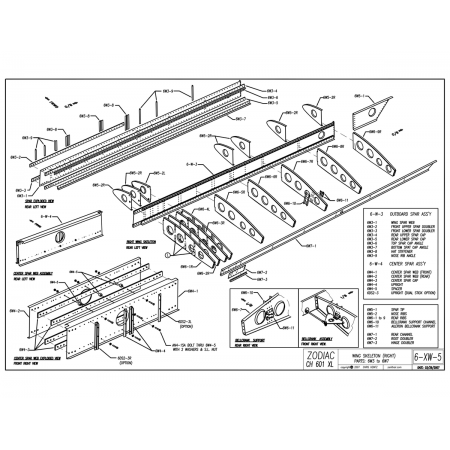 Bellcrank Support Channel (6DS2-3L) — Zenith Zodiac Bellcrank Support Channel (6DS2-3L) — Zenith Zodiac