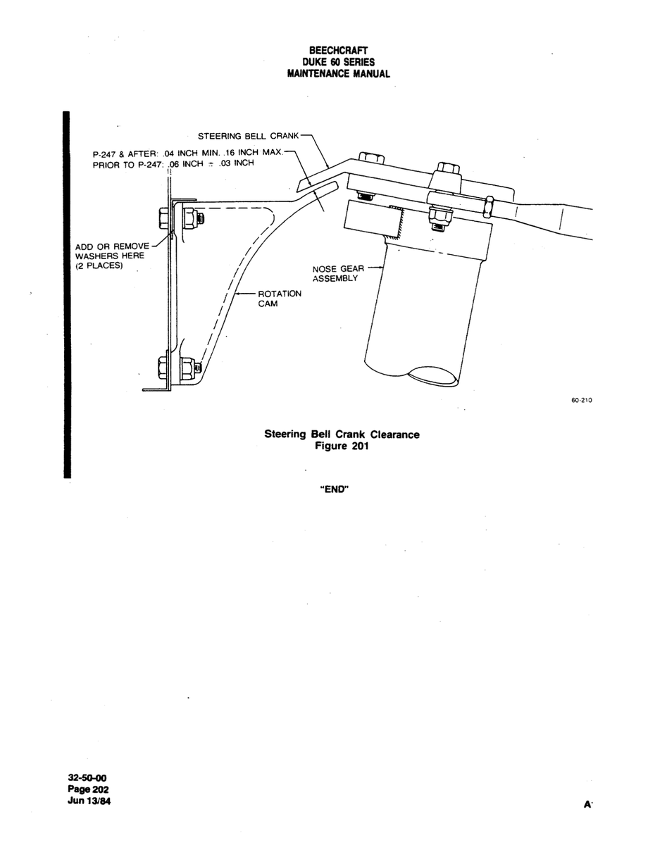 Aviation Part P-247 for Beechcraft 60 Aircraft