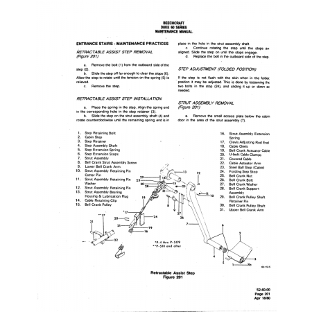 Aviation Part (60-112-5) — Beechcraft 60