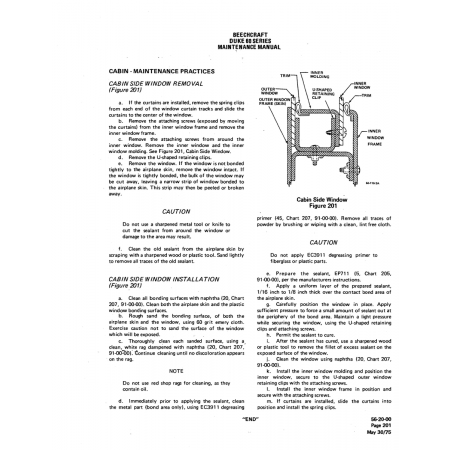 00). Continuecleaning until (91-00) — Beechcraft 60